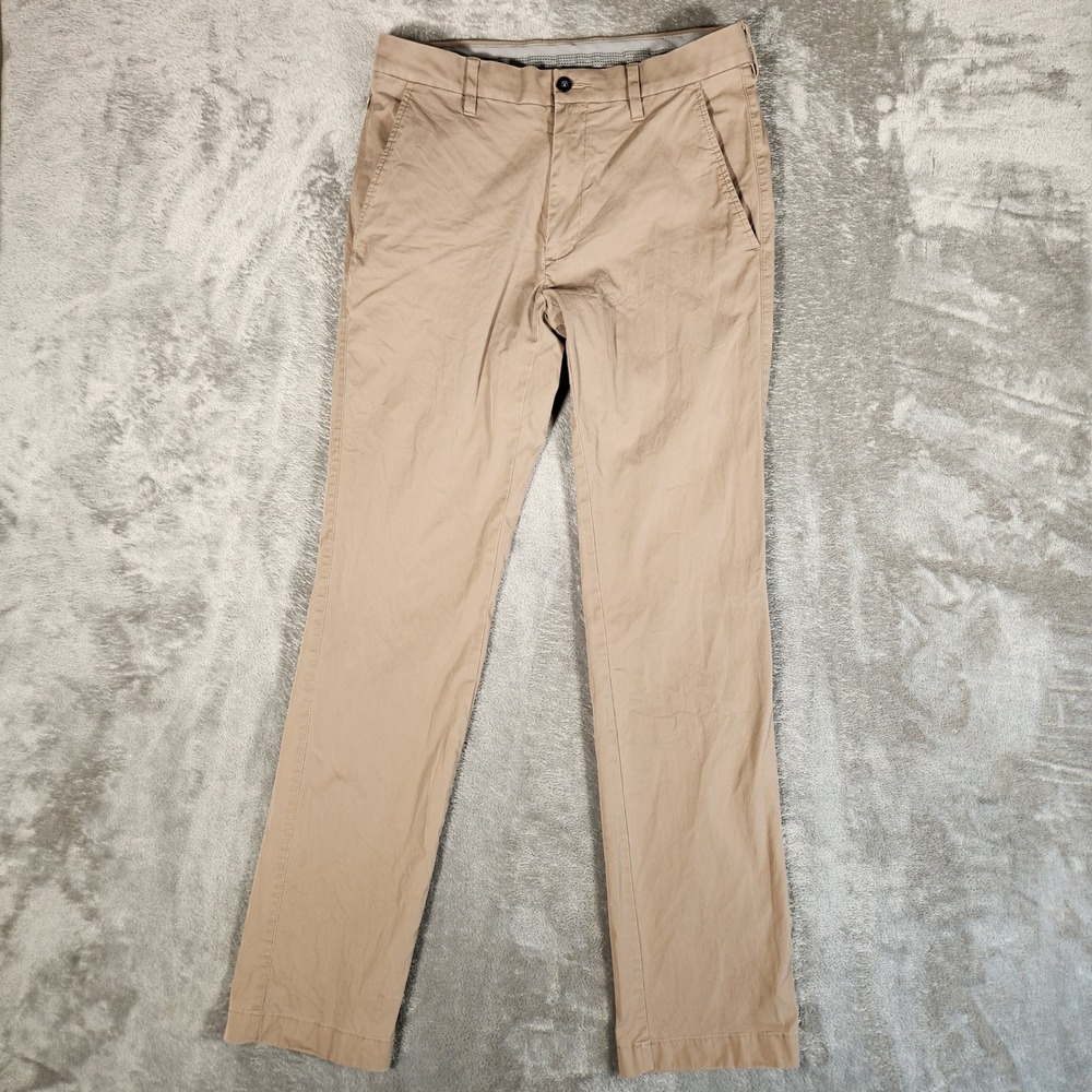 Cole Haan Pants Mens 30x32 Grand.OS Tan Khaki Stretch Chino EUC